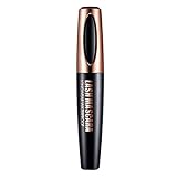 4d Lash Mascara Natural Seidenfaser Wimpern wasserdicht extra Langes Wimpernauge Make -up langlebig, 4d Lash Wimperntusche