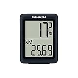 Sigma BC 5.0 WR | kabelgebundener Fahrradcomputer mit 5 Funktionen | Einsteiger Bike Computer | leicht bedienbar mit großen Tasten und Einer übersichtlichen Darstellung