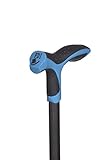Antar Soft Step blau Aluminium FDI Soft Step Gehstock, blau, 360 g