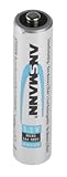 Ansmann MaxE AAA-Akku, NiMH, 1.2V, 800mAh, Standard-Anschluss, geringe Selbstentladung, -20 → +50°C, Packung a 4 Stück
