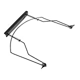 Toddmomy Mundharmonika-ständer Harfenklammer Mundharmonika-unterstützung Harfe Halterung Instrumentendisplayhalter Halter Für Blasinstrumente Mundharmonika-rack Black Metall Kunststoff