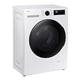 Samsung WD6100D SLIM AI Waschtrockner WD90DG5G34BEEG, 9+5 kg, Extra sparsam, EEK: E/A (-10%), Nur 48 cm tief, Waschmaschine + Trockner in einem, AI Ecobubble, WiFi, SmartThings, SuperSpeed, Weiß