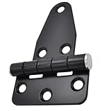 Operitacx 1 Stück T-scharnier Schwere Türscharniere Mechanismus Industriell Schwarze Retro-scharniere Für Klein Scharniere in T-form Torscharnier Black