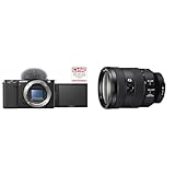Sony Alpha ZV-E10 | APS-C spiegellose Wechselobjektiv-Vlog-Kamera (schwenkbarer Bildschirm für Vlogging & FE 24-105mm f/4 G OSS | Vollformat, Standardzoomobjektiv (SEL24105G)