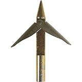 Cressi 1946 Erwachsene Mach Spear Head Harpune Mit 2 Rostfreiem Stahl Widerhaken, Silber, Uni