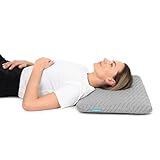 Premium Memory Foam Flaches Kissen für Bauchschläfer - Hochwertiger Komfort, 5 cm Höhe, Bamboo-Bezug