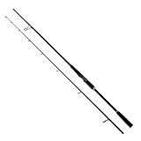Zite Fishing Inzite Pro Stick Zander 255 | Spinnrute Zander zweiteilig 2,55 m 15–55 g aus 30T Carbon | Angelrute mit Eva Griff Hakenöse & Futteral | Zanderrute zum Gummifischangeln Jiggen & mehr