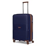 Farmhood Eco Edition Mittelgroßer Hartschalen Koffer nachhaltig | Trolley 45 x 28 x 67 cm mit Dehnfalte von 72 auf 80 Liter erweiterbar | Ultra-leicht nur 3,6 Kg