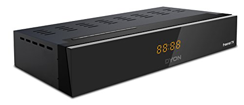 DYON Liberty DVB-T2 HD Receiver mit Irdeto Entschlüsselung (freenet TV, H.265/HEVC, HDMI, USB, LAN) schwarz
