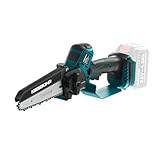 KIESBOHR 15cm Akku Astsäge CSE002, Kompatibel mit Makita 18V Akku, bürstenlose Mini Akku Kettensäge, Automatische Kettenschmierung (ohne Akku)