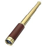 Monokular-Teleskop, Hochleistungs-25x30-Monokular-Teleskop, Spyglass-Werkzeuge, Hochleistungsspiegel, Retro-Piraten-Monokular, Fernglas für Vogelbeobachtungen von Erwachsenen, Outdoor-Reisefernglas
