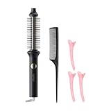 Lockenstab | Lockenwickler Runde Stylingbürste | Keine Beschädigung Styler Volumizing Curl Comb Auto Off Tool für Schlafsaal Barbershop