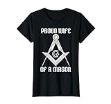 Freimaurer Freimaurer Symbol Quadrat & Kompass Shriner T-Shirt