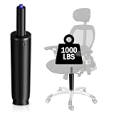 Mastery Mart Gasdruckfeder für Bürostühle, Länge 246mm - 346mm Gasdruckfedern, Gasdruckdämpfer Belastbar bis 450 kg, Bürostuhl Ersatzteile, TÜV, Klasse4, Universelle Passform (Schwarz, Nicht für 1KEA)