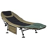 CampFeuer Karpfenliege XXL 200 x 81 x 41-98 cm | höhenverstellbare und stabile Karpfenliege mit 6 Beinen | faltbares Feldbett, Campingbett, Karpfenliegen, Feldbett bequem, Campingliege gepolstert