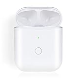 Kabelloses Ladecase Ersatz Kompatibel mit Air Pods 1. und 2. Generation, Repacement Charger Case mit Bluetooth Pairing Sync Taste, Weiß