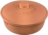 Römertopf Brottopf aus Keramik, ideal zu Brotaufbewahrung aus Ton Ø 30,0 cm