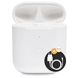 Kabelloses Ladecase, kompatibel mit Airpods der 1 und 2 Generation, USB-C, Ladegerät mit USB-C-Kabel im Lieferumfang enthalten. Kabelloses Laden mit Bluetooth-Synchronisierung