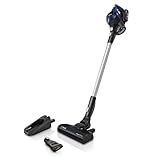 Bosch Akku-Staubsauger Unlimited 6 BBS611PCK, kabelloser Handstaubsauger, beutellos, leicht, Hygiene-Filter, 10 Jahre Motorgarantie, hohe Saugleistung, Lange Laufzeit, alle Bodenarten, blau