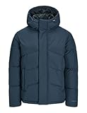 JACK & JONES PLUS Jjworld Puffer Jacket Pls, Magical Forest,4XL