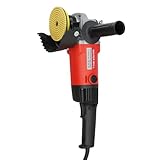 1400W Poliermaschine, Akku-Polier mit Schleifscheibe, 6 Variablen Geschwindigkeiten, 800-8100R/min, Staubschutzvorrichtung für Detaillierung, Polieren, Wachs