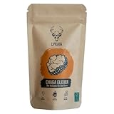 LYKAIA Chaga Extrakt – koffeinfreie Alternative zu Kaffee aus wild gesammeltem Chaga Pilz I Chaga Tee Pulver, dual extrahiert, 100% natürlich, Superfood vegan und glutenfrei