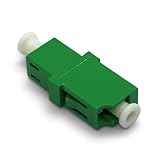 Conectra® - Glasfaser Adapter für FTTH | LC/APC auf LC/APC | Simplex | Monomode | Grün (1 Stück)