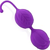 Liebeskugeln für Frauen Beckenbodentrainer Silikon 14,5 cm x 3,9 cm Beckenboden Training Kegel Balls für Anfänger Effektives Beckenbodentraining mit Rutschenden Innenkugeln FOPS M01-2