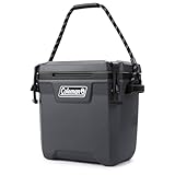 Coleman Convoy 28QT Hochleistungs-Kühlbox, 27 L, Hält EIS bis zu 3 Tage, Vollschaumisolierung, Kleine, robuste, tragbare Kühlbox für den harten Einsatz im Freien und auf Baustellen