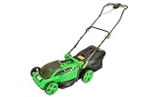 Green Tools Akku Rasenmäher 36V mit Mulchfunktion - Schnittbreite 38cm - Brushless-Motor - 36L Fangsack - 5 Schnitthöhen - komfortable Arbeitshaltung (Inklusive Ladegerät & 2X 4.0Ah Akku)