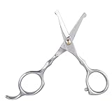 UPKOCH Haustier Schere aus Ergonomische Sicherheitsschere mit Abgerundeter Spitze Präzise Fellschere zum Ausdünnen und Schneiden für Hundepflege und Haustierfrisur