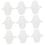 Ipetboom 9 Stück wasserdichtes Menstruationstuch wasserdichte Pads Mama Stoffeinlagen Slipeinlagen waschbare Pads unterhosen damen wiederverwendbare Periodenpads Wattepads für die Periode