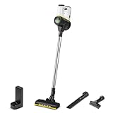 Kärcher Akku-Staubsauger VC 6 Cordless ourFamily, 2 Saugstufen, Laufzeit: bis zu 50 min., Gewicht: 2,8 kg, 25,2 V Akku, Wandhalterung mit Ladefunktion, Boden- und Fugendüse, Staubbürste, Weiß