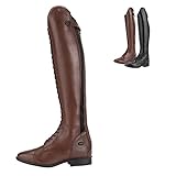 Reitstiefel »LEGACY VENADO« mit Polo-Schnürung | Italienisches Leder | Tolle Passform | Zertifizierte Qualität |Komfort-Einlegsohle | Extra lange Schnürsenkel | Gr. 41 | MEDIUM-WIDE | Braun