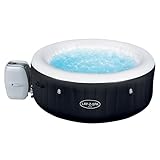 Bestway LAY-Z-SPA Miami AirJet™ Whirlpool, 180 x 66 cm, 2-4 Personen, rund, schwarz