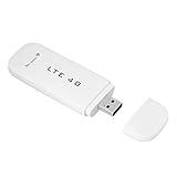 LTE Surfstick USB Surfstick, 4G LTE USB Mobiler WLAN Router Pocket Wireless Netzwerk Hotspot mit FDD B1 / B3 Interne und Externe (Wi-Fi) SIM Karten Unterstützung 100Mbps (mit WiFi)