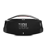 JBL Boombox 3 – Kabelloser Bluetooth-Lautsprecher – Tragbare, wasserdichte Musikbox mit Innen- und Außenmodus – 24 Stunden Spielzeit – In Schwarz