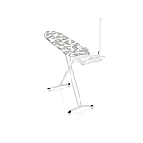 Leifheit Bügelbrett Air Board Express L Solid ideal für eine Dampfstation, Bügeltisch mit Baumwollbezug, Dampfbügelbrett mit ultraleichter Bügelfläche