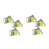 UPKOCH 6 Stück Handkurbel Taschenlampe Teiliges Tragbare LED Notfalllampe Handbetriebene Outdoor Taschenlampe Helles Licht für Camping Wandern Stromausfall Wetterfest und Langlebig