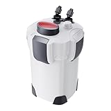 SunSun HW-303 Aquarium Außenfilter 1400 L/h 3 Stufen Kammerfilter inkl Filtermaterial