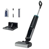 Hoover HW3 2in1 kabelloser Nass- und Trockensauger und Saugwischer für empfindliche und Harte Böden - 40 min Laufzeit, Anti-Hairwrap-Funktion, Auto-Clean mit Kaltlufttrocknung