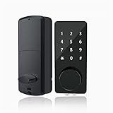 ZHCHAO Elektrisches Türschloss Smart Lock Schloss Fernbedienung Digitales Türschloss TUYA App/Smart Life App