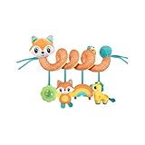 Baby Spielzeug Für Autositz,Baby Bett Rasseln Und Spielzeug | Plüsch Spieluhr Sensorisches Farbiges Spielzeug Für Kinder 0-3 Jahre Kognitive Fähigkeiten Mädchen Kinderzimmer