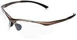 Bollé Safety PSSCONT-035, Schutzbrille, 1 Stück, Einheitsgröße, braun Serie CONTOUR II (SIDEWINDER)