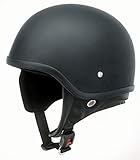 Redbike Oldtimer Motorrad Halbschalenhelm RB 450 matt-schwarz ohne ECE S - XL