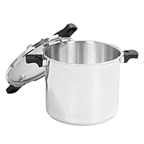 Schnellkochtopf, Hochtemperaturbeständiger, Langlebiger Schnellkochtopf, Effiziente Aluminiumlegierung, Schnelle Wärmeleitung für Gasherd