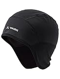 VAUDE Unisex Bike Windproof Cap Iii Helm Unterziehm tze, black uni, M EU
