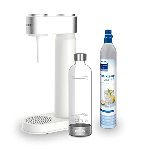 Philips Water ADD4902WH/10 GoZero Wassersprudler, plastik, 1 Liter, Weiß
