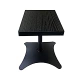 CWXKGL Sound-Ständer Audio-Stand-Lautsprecher-Basis-Mediengeräte-Stand-Stand-stehende Audio-Stand-Lautsprecher-Stand 6-Größe schwarz 7,87 Zoll hoch Audio-Ständer(Size:S-150)