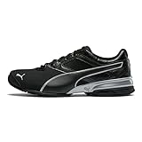 Puma Men Tazon 6 Fm Road Running Shoes, Puma Black-Puma Silver, 42.5 EU